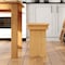 Flash Furniture HERCULES 40'' x 12'' Light Natural Solid Pine Folding Farm Bench XA-B-40X12-LN-GG - alternate 9